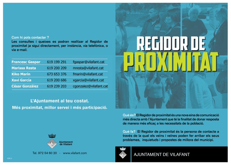 Regidors de Proximitat (2018)