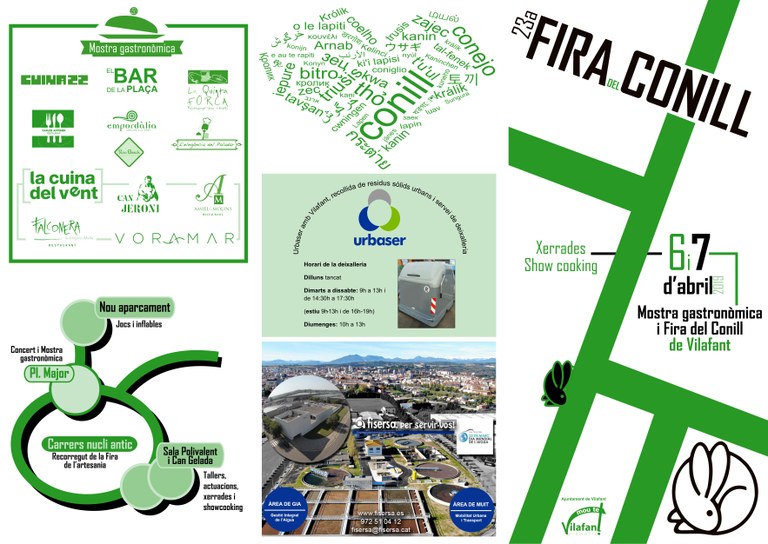 Trptic Fira del Conill 2019 - Cara exterior