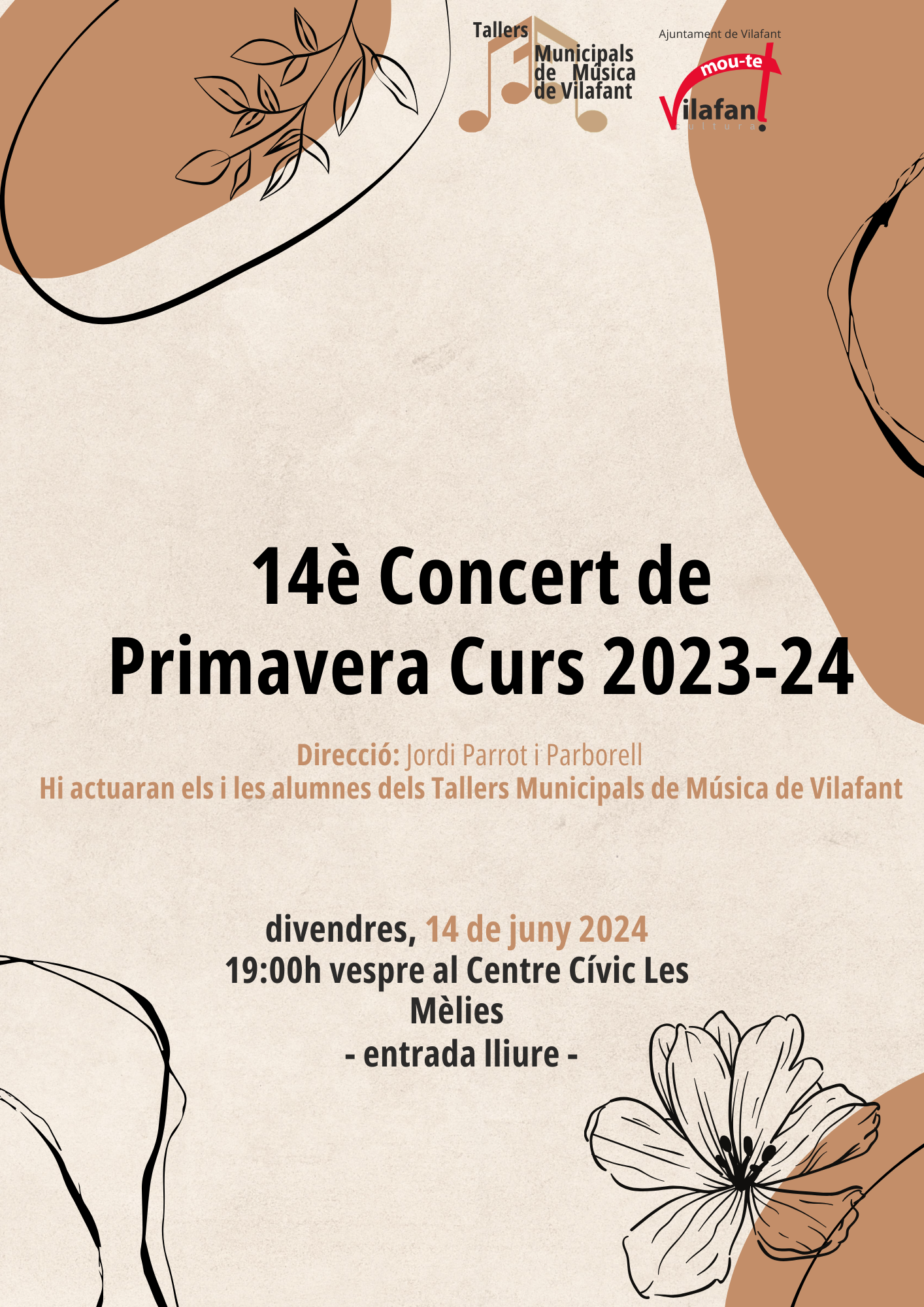 14062024 cartell 14è concert primavera tallers música.png