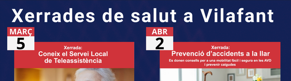 Xerrades de salut a Vilafant  ..