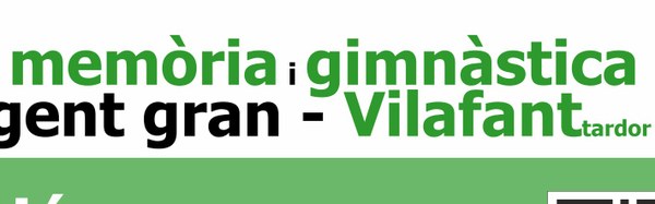 Inscripcions als tallers memòria i gimnàstica suau per la gent gran a Vilafant