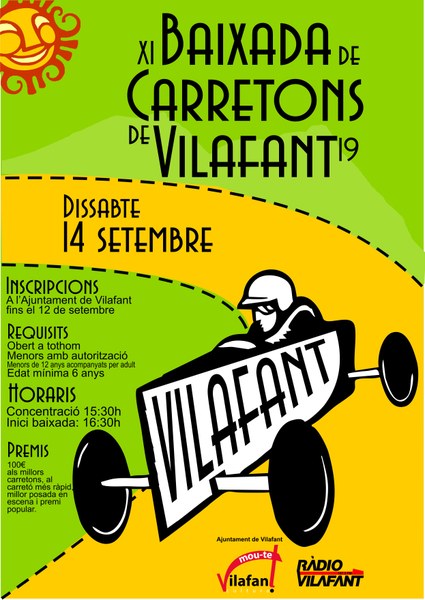 11a Baixada de Carretons de Vilafant - Festa Major 2019