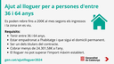 Ajuts de la Generalitat al lloguer 2024