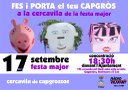 Prepara i vine amb el teu capgròs a la cercavila de la Festa Major 2021