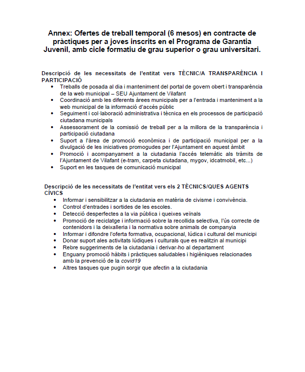 Annex oferta pgj 2021