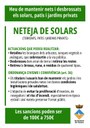 Manteniu nets i desbrossats els solars 2024