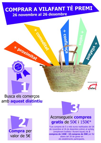 3a edició Comprar a Vilafant té Premi 2019