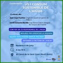 Conferència sobre l'ús i consum sostenible de l'aigua a Vilafant