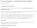Formació gratuïta per a Dones (40 hores)