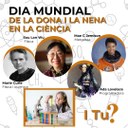 Dia internacional de les Dones i les Nenes en la Ciència #11f2024