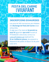 Exhaurides les Inscripcions pels inflables de la Festa del Carme 2026