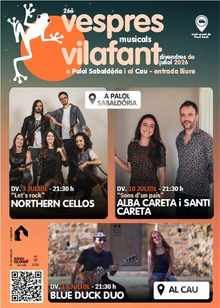 Hem rebut subvenció pels 26è Vespres Musicals