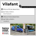 Horaris de desembre de la banca mòbil a Vilafant
