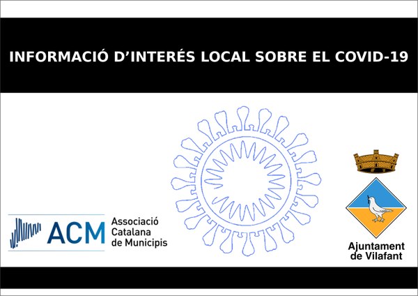 Informació d'interés local sobre el COVID-19