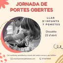 Jornades de portes obertes a la Llar d'Infants 7 Pomees 2023