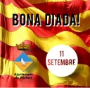 Molt bona diada de l'Onze de Setembre!
