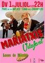 Mariatxis el divendres 1 de juliol 22h