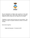 Nota de condol pel traspàs del Sr. Delfí Resta Viñas