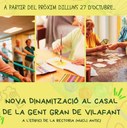 Nova dinamització del casal de la gent gran a la Rectoria