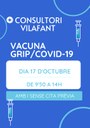 Recomenació de vacunació de Grip i Covid-19