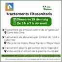 Tractaments fitosanitaris 29 de maig