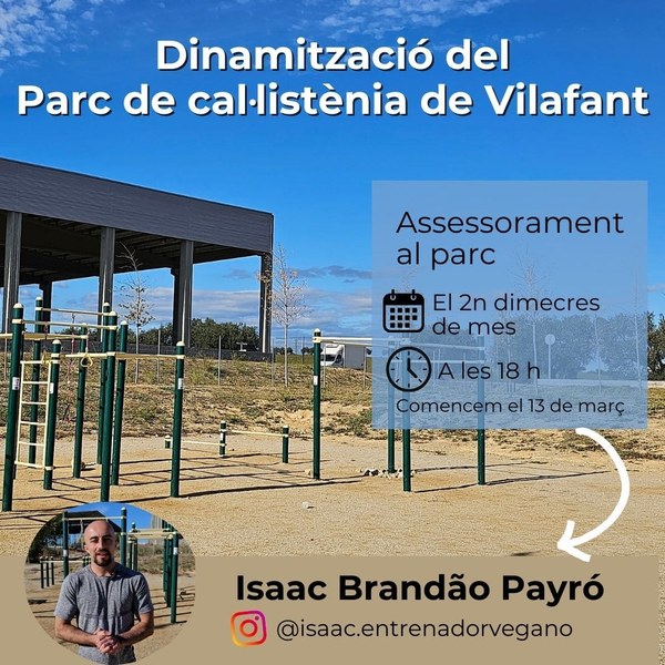 Vilafant dinamitza el parc de cal·listènia