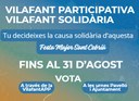 Vilafant escollirà quina entitat sense ànim de lucre serà la beneficiària de la solidaritat de la Festa Major.