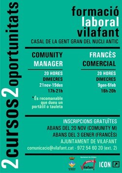 2 Cursos 2 oportunitats