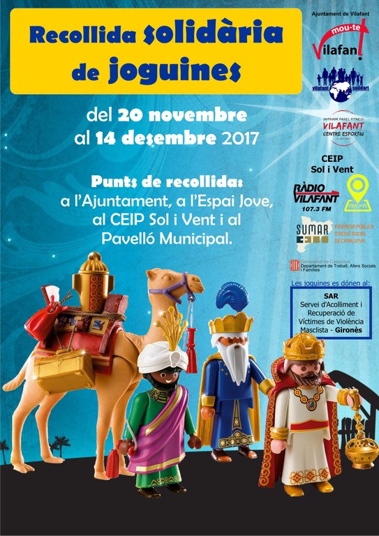 recollida solidària de joguines 2017