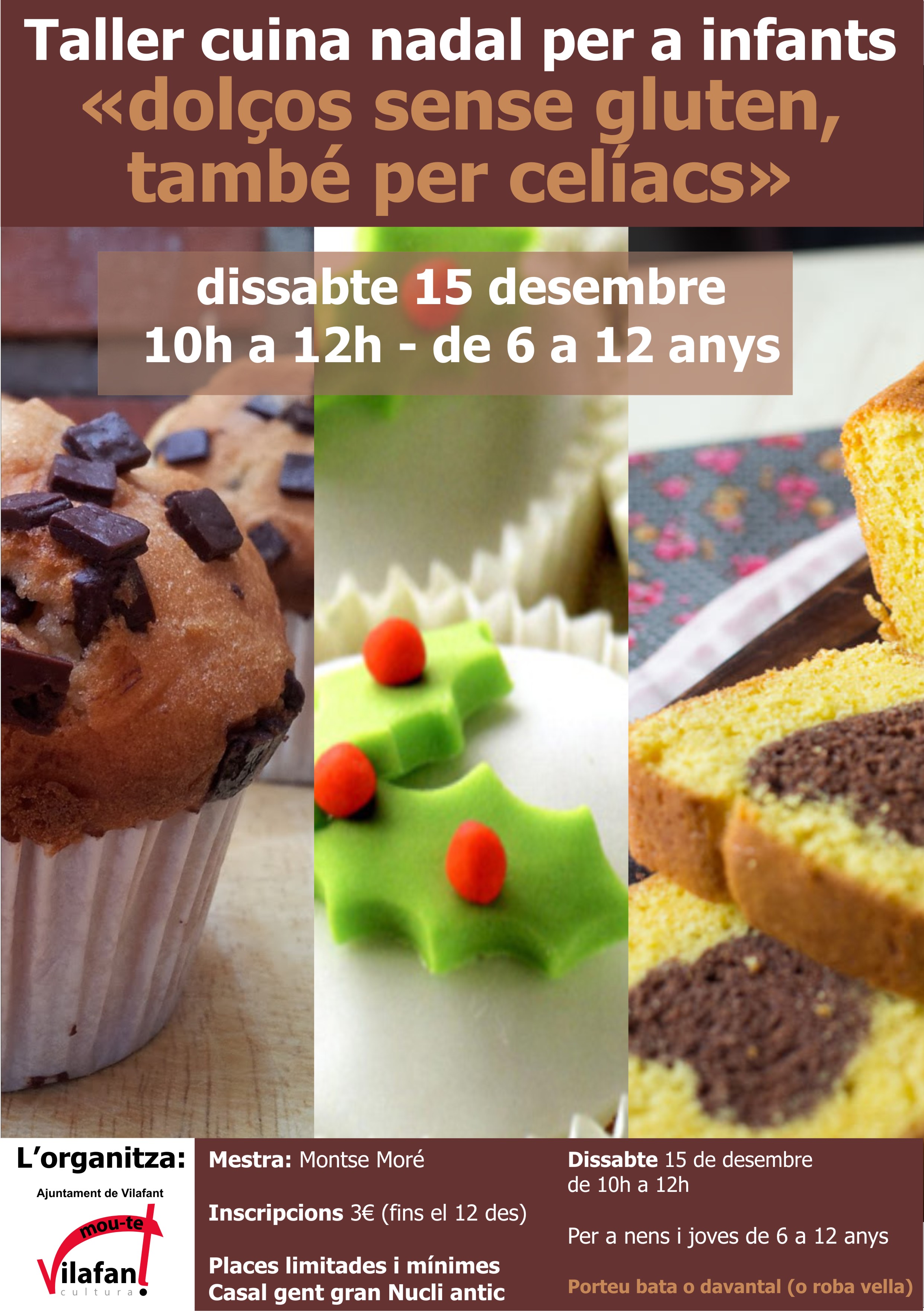 Taller de cuina de Nadal per Infants 2018