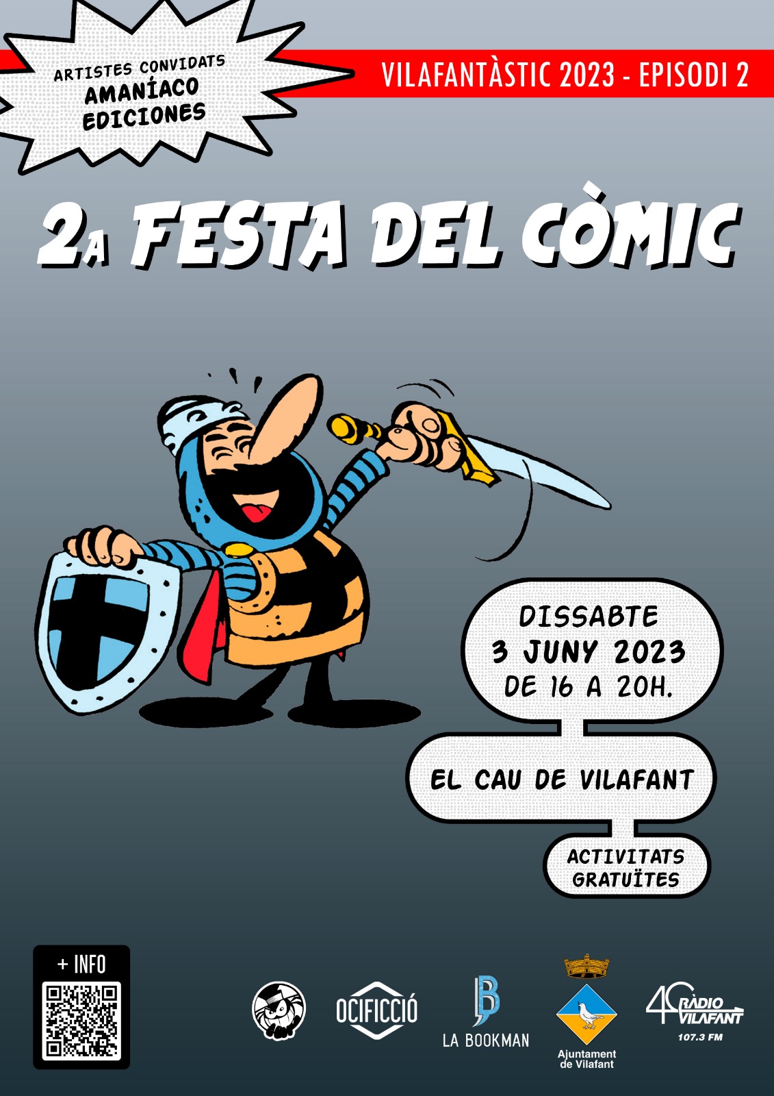cartell 2a festa còmic juny23.jpg