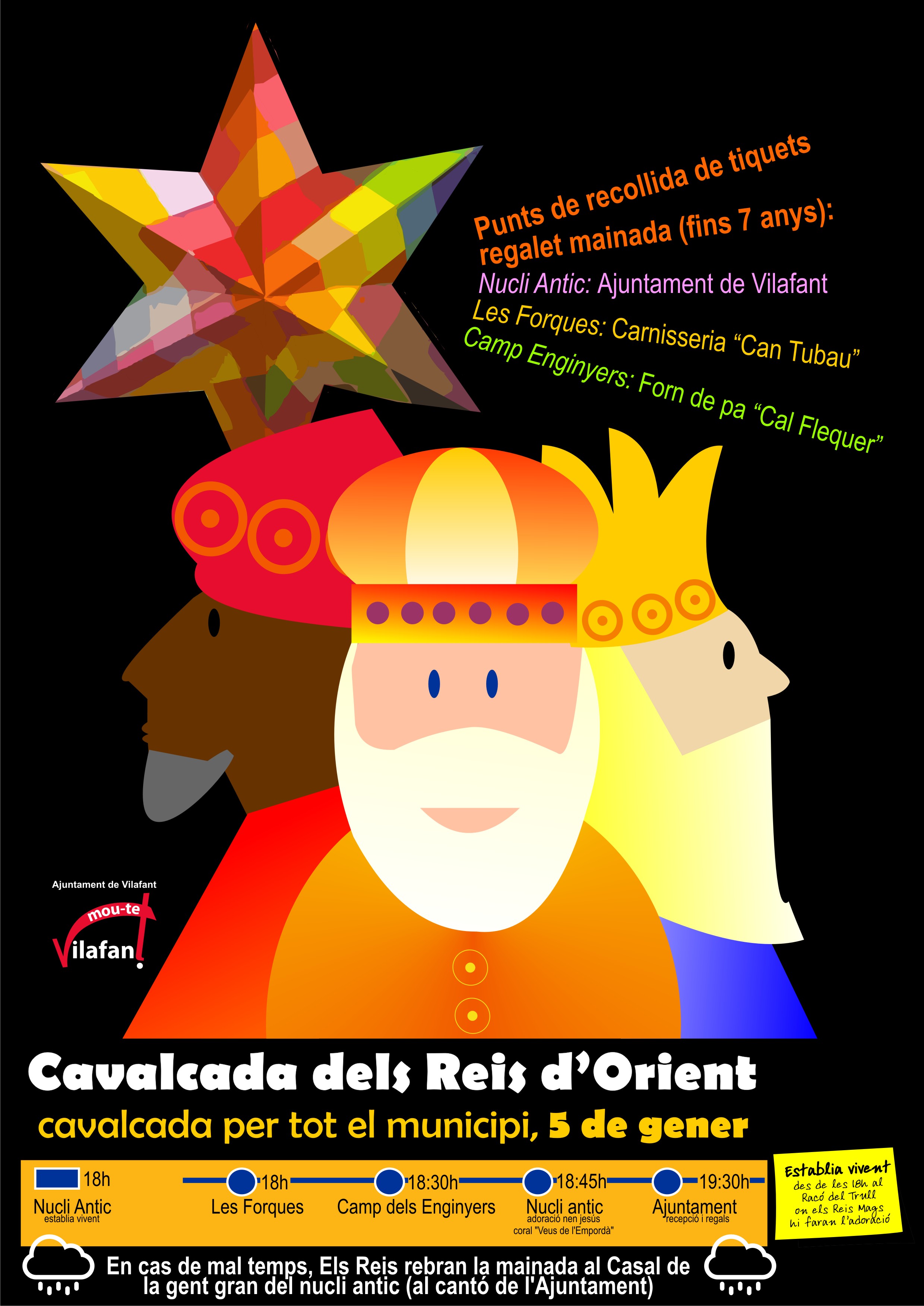 Cavalcada dels Reis d'Orient 2019