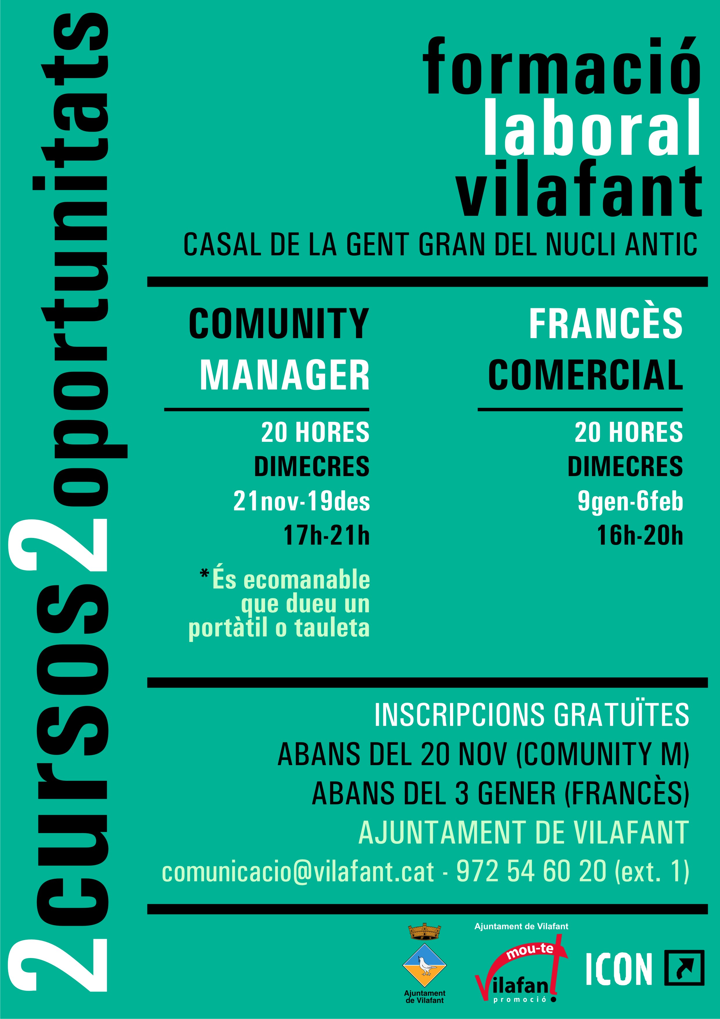 2 formacions 2 oportunitats