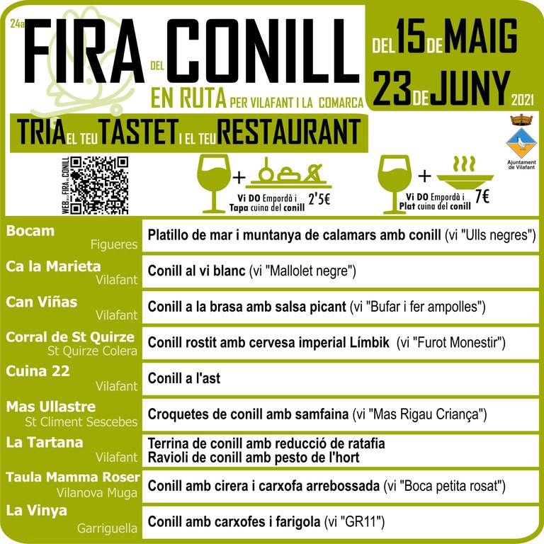 QT fira conill ruta restaurants i plats maig 2021..jpg QT fira conill ruta restaurants i plats maig 2021..jpg