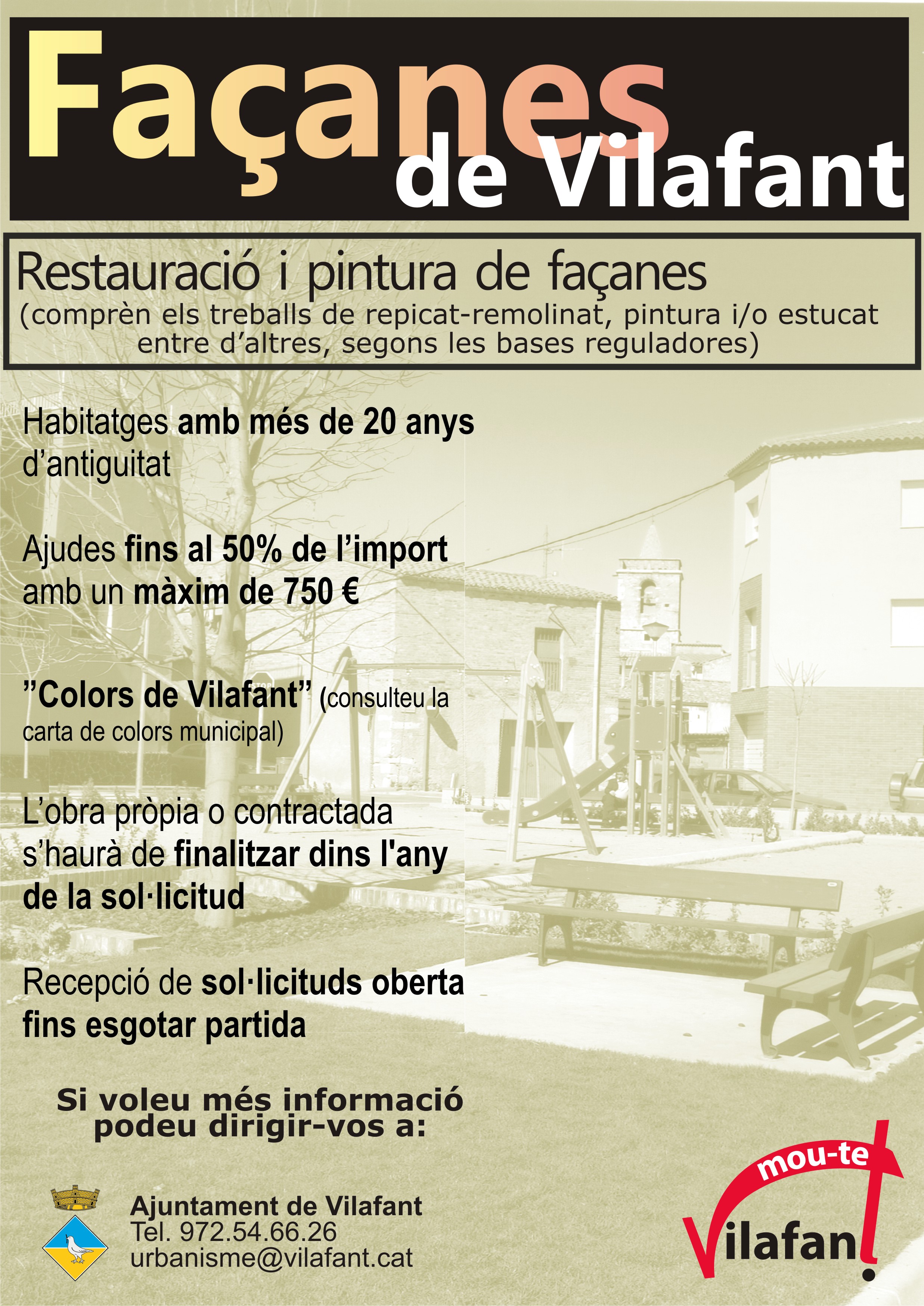 Subvenció rehabilitació de façanes