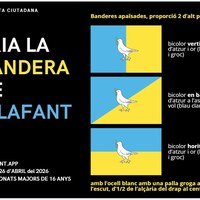 Cartell Trieu la Bandera per a Vilafant
